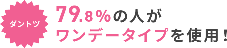 ワンデータイプ